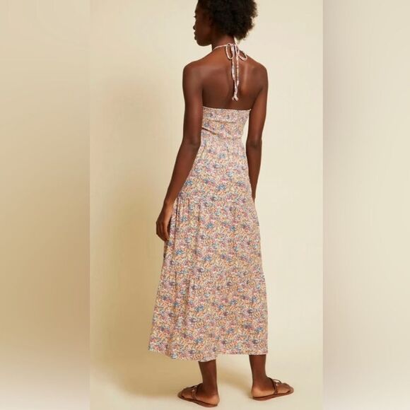 Nation LTD Kira 70s Maxi Dress in Flower Power Size L - Picture 6 of 9